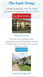 Mobile Screenshot of lush4rent.com
